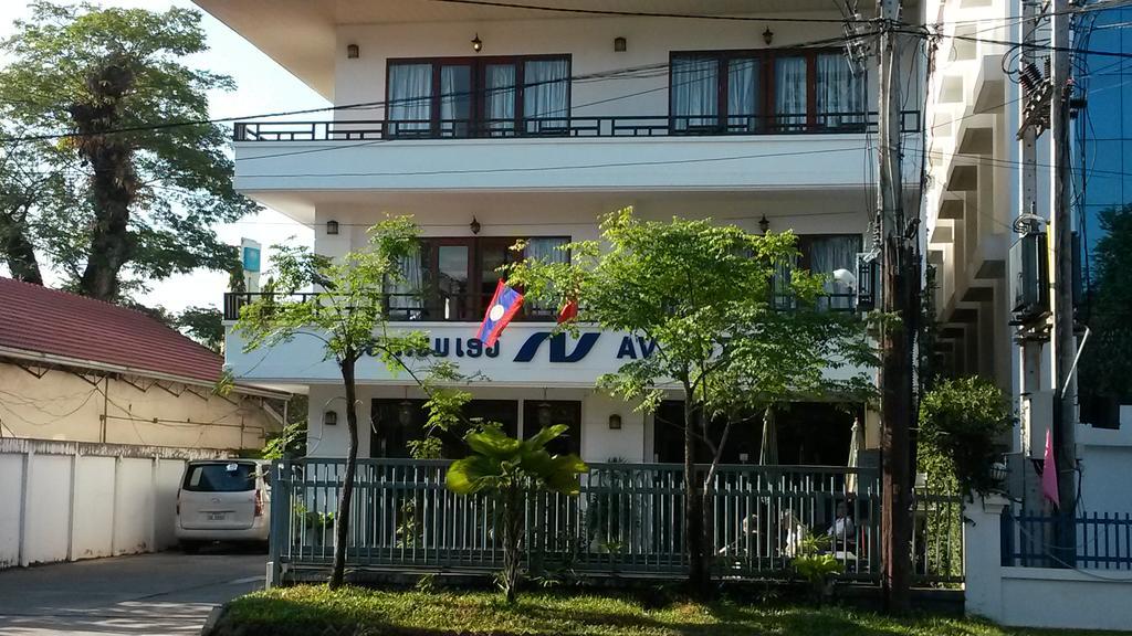 Av Hotel Вьентьян Экстерьер фото