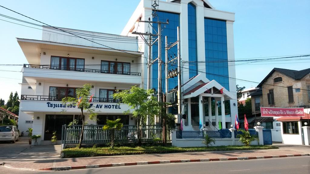 Av Hotel Вьентьян Экстерьер фото